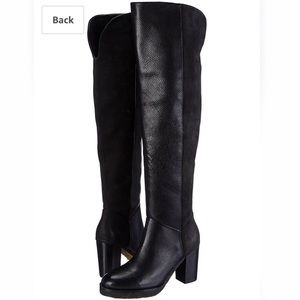 Liebeskind Over the Knee Suede & Leather Boots